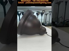 এমপিপিটি কাস্টম কন্ট্রোলারের সাথে ডাই-কাস্ট অ্যালুমিনিয়াম ল্যাম্প রাউন্ড সোলার স্ট্রিট লাইট শহুরে রাস্তায় ব্যবহৃত হয়