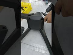 অ্যালুমিনিয়াম বাগান আলো সমন্বয় এবং প্রধান আলো পরীক্ষা।