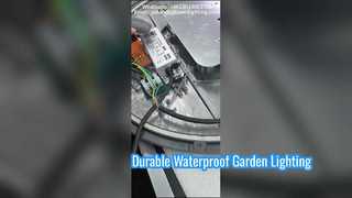 ডাই-কাস্টিং অ্যালুমিনিয়াম ওয়াটারপ্রুফ IP66 LED গার্ডেন লাইট 5 বছরের ওয়ারেন্টি সহ।