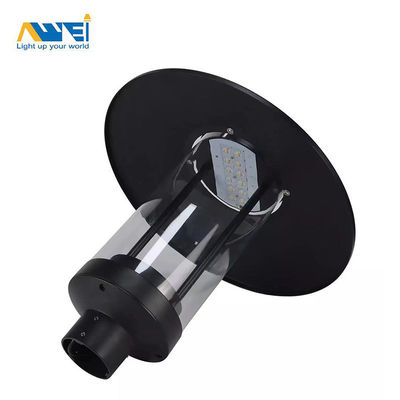 30W-80W কালো হাউজিং বাগান আলো জলরোধী আইপি 66 কলাম শীর্ষ সিরিজ ল্যাম্প 5 বছর ওয়ারেন্টি রাস্তা এবং বাগান জন্য উঠোন আলো