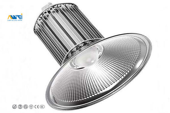 কুল হোয়াইট 100W - 250W শিল্প গুদাম নেতৃত্বে আলো 23000lm উচ্চ বে প্রভা