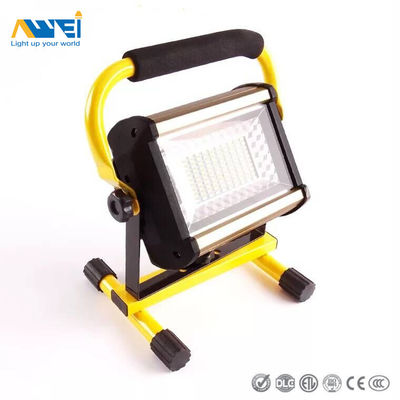 বহনযোগ্য 50W বহিরাগত বন্যা আলো পুনরায় চার্জযোগ্য শিল্প LED বন্যা আলো ব্যাটারি বহিরঙ্গন আলো জন্য চালিত,ক্যাম্পিং
