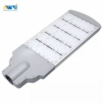 টেকসই বহিরঙ্গন LED স্ট্রিট লাইট 100- 400 ওয়াট ওয়াইড ভিউ এঙ্গেল নেতৃত্বাধীন দুপুর থেকে ভোর পর্যন্ত মুল মাউন্ট পার্কিং লট আলোর ফিক্সচার