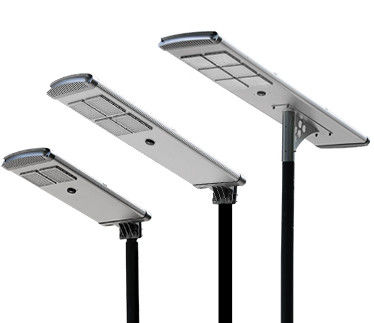 30W-120W ডাই-কাস্টিং অ্যালুমিনিয়াম সোলার ডাসক টু ডন স্ট্রিট লাইট 170LM / W হাই দক্ষতা IP65 রাস্তা এবং রাস্তার জন্য