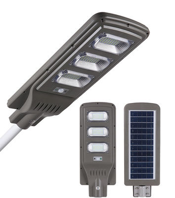 রিমোট কন্ট্রোল আইপি 65 ওয়াটারপ্রুফ 30W 60W 90W অল ইন ওয়ান সোলার এলইডি স্ট্রিট লাইট 5 বছরের ওয়ারেন্টি রাস্তায় এবং পার্কে ব্যবহৃত