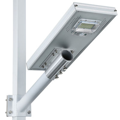 অ্যালুমিনিয়াম খাদ রিমোট কন্ট্রোল Ip65 50W 100W 150W অল ইন ওয়ান সোলার এলইডি স্ট্রিট লাইট রাস্তা এবং রাস্তার জন্য