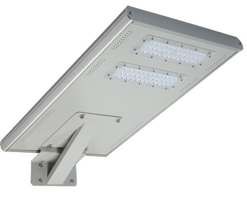 অ্যালুমিনিয়াম খাদ রিমোট কন্ট্রোল Ip65 50W 100W 150W অল ইন ওয়ান সোলার LED স্ট্রিট লাইট