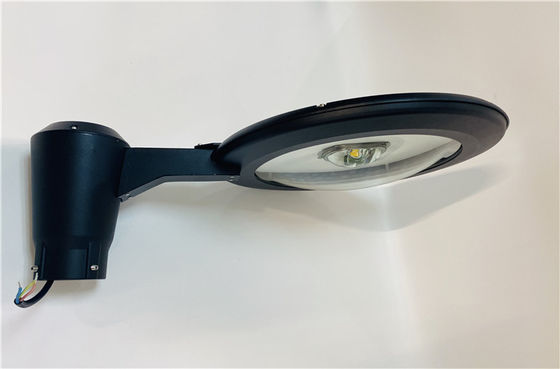 Ip66 6000LM আউটডোর বাগান আলোর ফিক্সচার ডাই-কাস্টিং অ্যালুমিনিয়াম গ্লাস কভার বাগানে ব্যবহৃত উঠোনের আলো